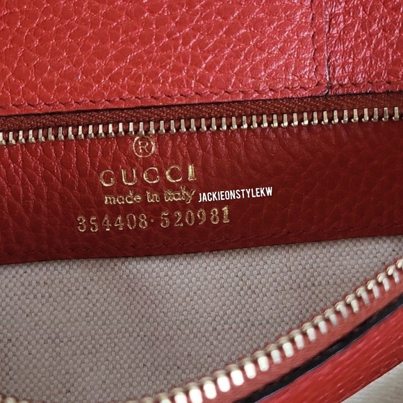 GUCCI Medium Swing Tote Red ๐๐โค๏ธ - Picture 12 of 12